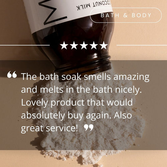 Coconut Milk Bath Soak