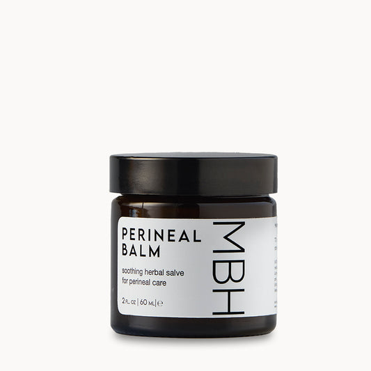 Postpartum perineal balm for soothing soreness and swelling after birth